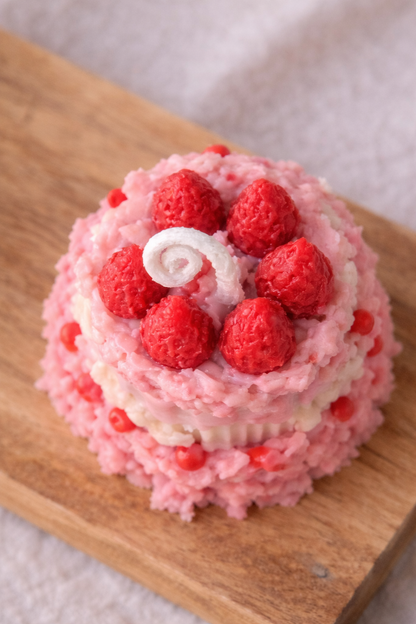 Strawberry Cake Candle