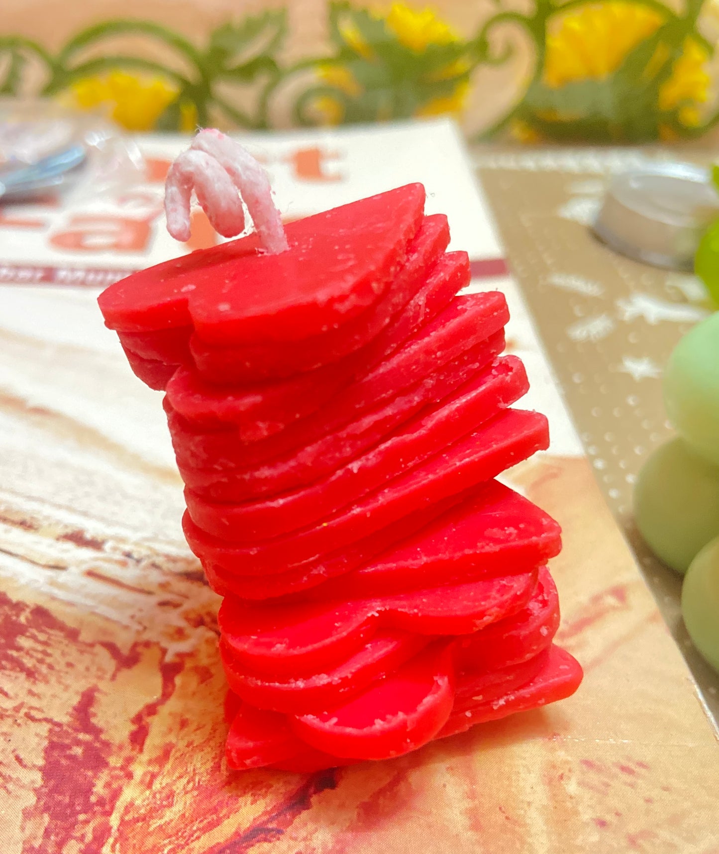 Stack of Hearts Candle