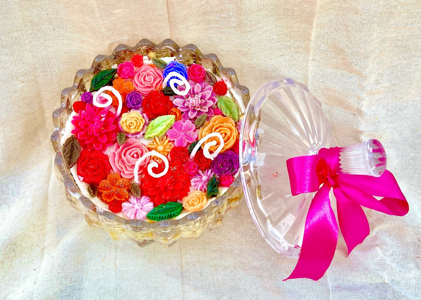 Massive Garden Jar Candle delight