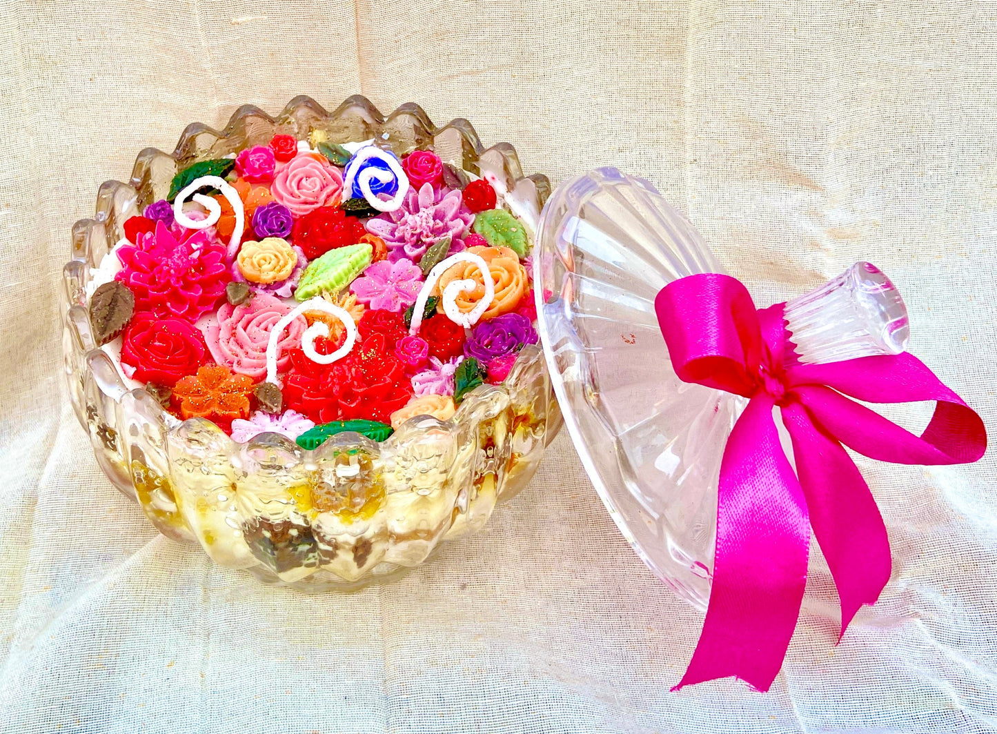 Massive Garden Jar Candle delight