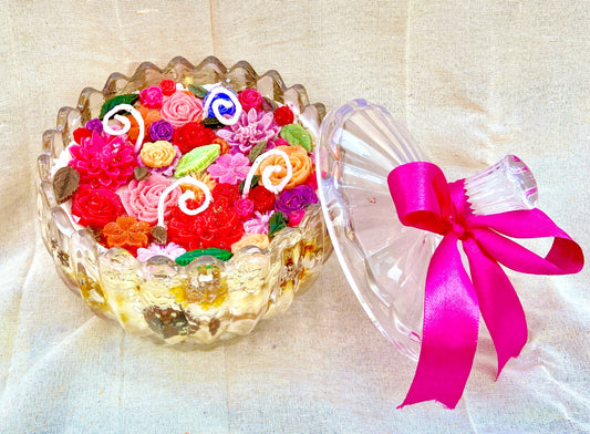 Massive Garden Jar Candle delight