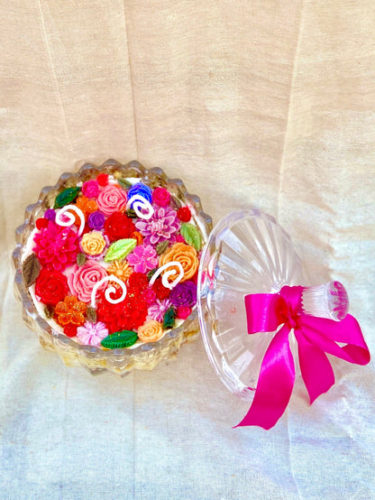 Massive Garden Jar Candle delight