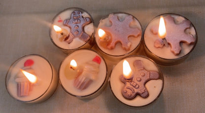 CHRISTMAS T LIGHTS PACK OF 6