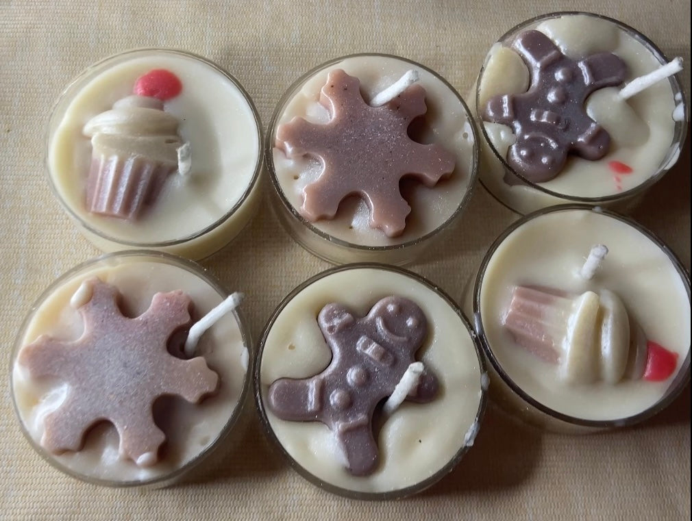 CHRISTMAS T LIGHTS PACK OF 6