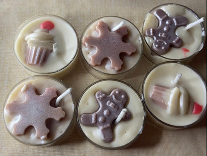 CHRISTMAS T LIGHTS PACK OF 6