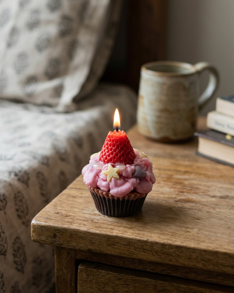 Cupcake Candle
