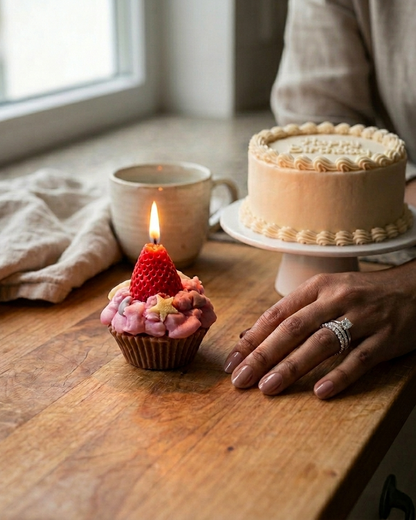 Cupcake Candle